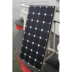 SUNPOWER 110W solcellepanel m/ monokrystallinske bakkontakt-solceller