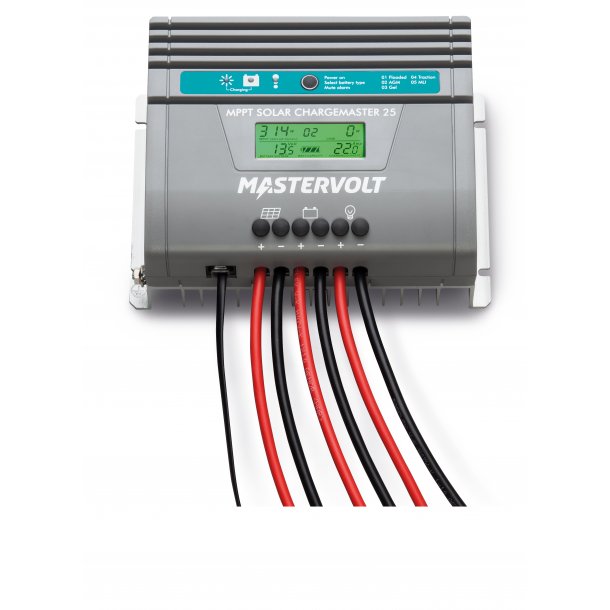Mastervolt Solar ChargeMaster SCM25 MPPT solcelleregulator 12V eller 24V