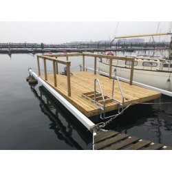 POLLYFLYT P18 pontonger  bygg din egen flytebrygge ENKLERE og HURTIGERE enn noensinne