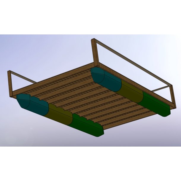 POLLYFLYT P24 pontonger  bygg din egen flytebrygge ENKLERE og HURTIGERE enn noensinne