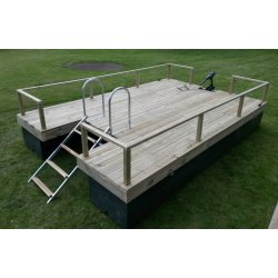 POLLYBLOKK PB33 pontonger  bygg din egen flytebrygge ENKLEST og RASKEST