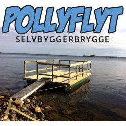 POLLYFLYT P18 pontonger  bygg din egen flytebrygge ENKLERE og HURTIGERE enn noensinne
