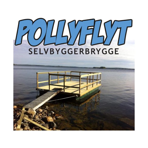 POLLYFLYT P18 pontonger  bygg din egen flytebrygge ENKLERE og HURTIGERE enn noensinne