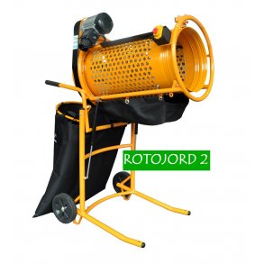 ROTOJORD 2 jordsld / jordsikt / jordsil / jordharpe / trommelsikt / jordfilter
