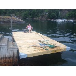 FLOFIZ pontonger  bygg din egen flytebrygge SOLID og RASKT